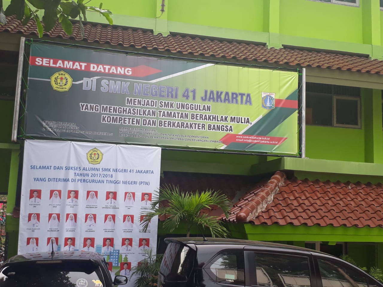 Penandatanganan MOU  PT. Imamatek dengan Kepala sekolah SMK Negeri 41 Jakarta