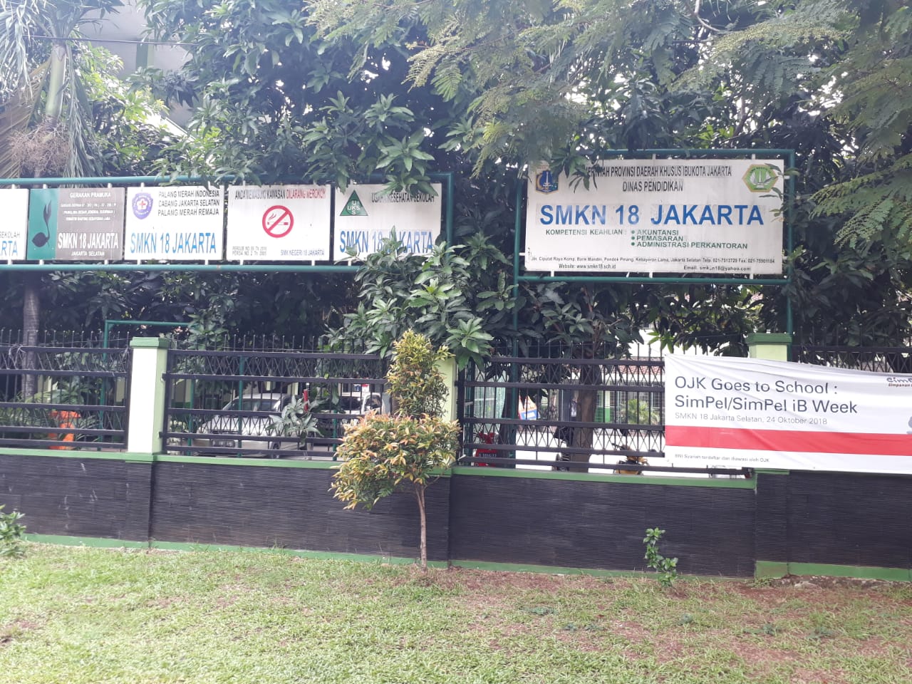 Penandatanganan MOU oleh SMK Wilayah I Jakarta Selatan dengan PT. Integritas Makmur Mandiri